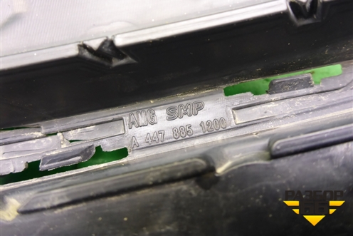 Решетка в передний бампер левая (под парктроник) (A4478851200) для Mercedes Benz V-Klass Vito/Viano W 447 с 2014г (В Вито/Виано)