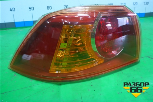 Фонарь задний наружный левый (до 2012г седан) (8330A109) для Mitsubishi Lancer-X с 2007г (Лансер)