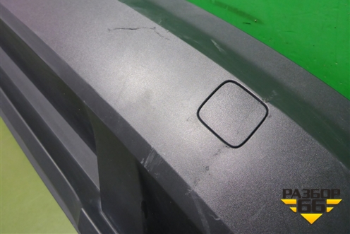 Юбка заднего бампера (под парктроник) (565807521) для Skoda Kodiaq с 2017г (Кодиак)