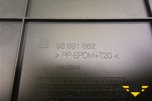 Накладка внутренняя (консоли правая) (96991682) для Chevrolet Cruze c 2009-2015г (Круз)