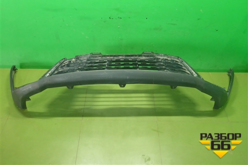 Юбка переднего бампера (после 2020г X-Line) (86512H0900) для Kia Rio с 2017г (Рио 4)