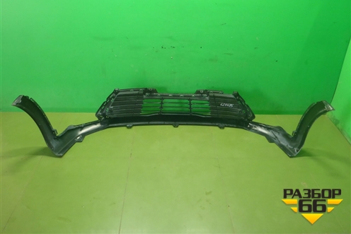 Юбка переднего бампера (после 2020г X-Line) (86512H0900) для Kia Rio с 2017г (Рио 4)