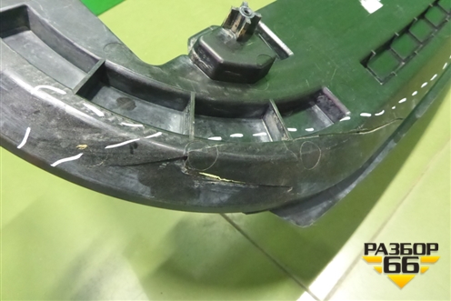 Пыльник переднего бампера центральный (602001888AA) для OMODA C5 с 2022г (Ц5)