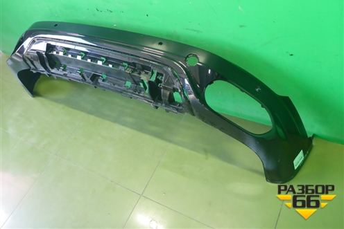 Юбка заднего бампера (под парктроник) (6600208884) для Geely Tugella с 2019г (Тугелла)