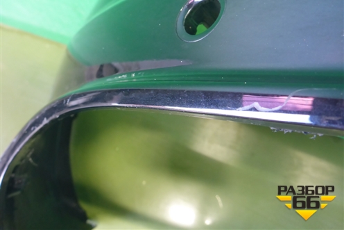 Юбка заднего бампера (под парктроник) (6600208884) для Geely Tugella с 2019г (Тугелла)