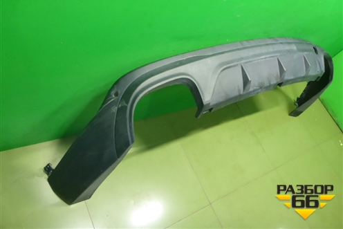 Юбка заднего бампера (под парктроник) (602001763AA) для Chery Tiggo 8 Pro с 2021г (Тиго 8 Про)