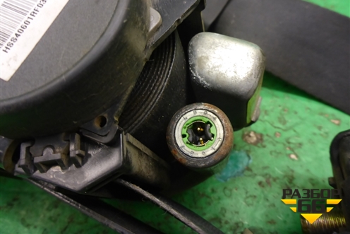 Ремень безопасности передний левый с пиропатроном для Hyundai Sonata-5 с 2001г (Соната)