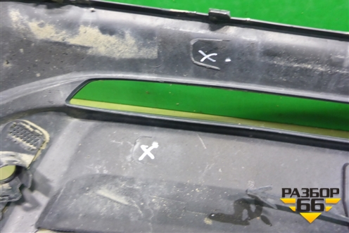 Юбка заднего бампера (под парктроник) (F162804502CA) для Jetour Dashing (X-1) 2022г (Дашинг)