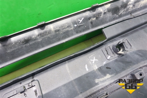 Юбка заднего бампера (под парктроник) (F162804502CA) для Jetour Dashing (X-1) 2022г (Дашинг)