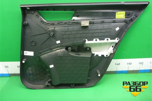 Обшивка двери задней левой под электрику (60U867023M) для Skoda Rapid с 2013г (Рапид)