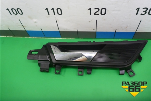 Ручка внутренняя двери задней правой (5JA837221C) для Skoda Rapid с 2013г (Рапид)