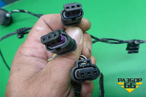 Проводка заднего бампера (на датчики парковки) (5JH971065B) для Skoda Rapid с 2013г (Рапид)