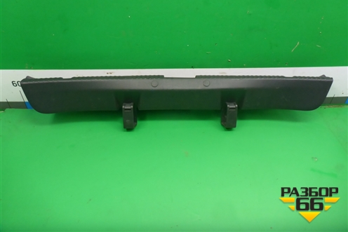 Обшивка багажника на заднюю панель (лифтбэк) (5JA863485B) для Skoda Rapid с 2013г (Рапид)