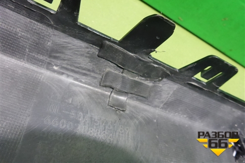 Юбка заднего бампера (под парктроник) (6600208884) для Geely Tugella с 2019г (Тугелла)