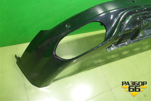 Юбка заднего бампера (под парктроник) (6600208884) для Geely Tugella с 2019г (Тугелла)