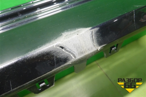 Юбка заднего бампера (под парктроник) (6600208884) для Geely Tugella с 2019г (Тугелла)