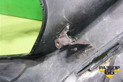 Юбка заднего бампера (под парктроник) (6600208884) для Geely Tugella с 2019г (Тугелла)