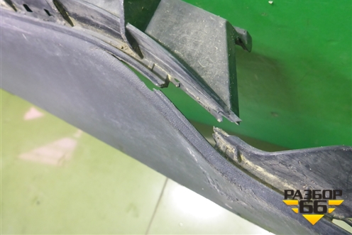 Юбка переднего бампера (6N5805915) для Volkswagen Polo с 2020г (Поло)