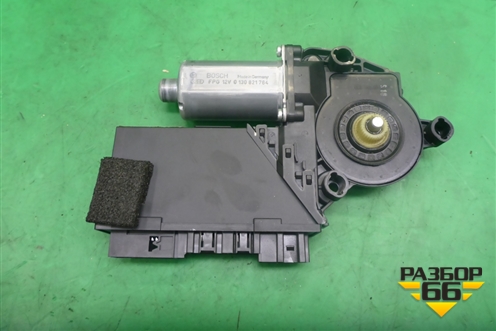 Моторчик стеклоподъёмника передний левый для Volkswagen Touareg c 2002-2010г (Туарег)