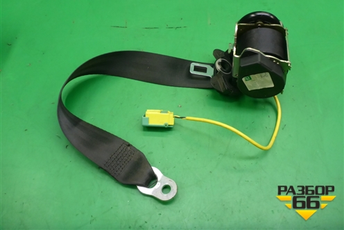 Ремень безопасности задний правый с пиропатроном (7L6857806) для Volkswagen Touareg c 2002-2010г (Туарег)