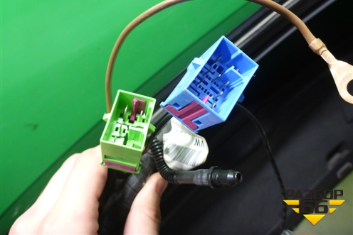 Дверь багажника со стеклом для Volkswagen Touareg c 2002-2010г (Туарег)