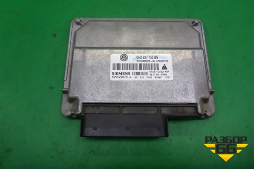Блок управления раздаточной коробкой (0AD927755BG) для Volkswagen Touareg c 2002-2010г (Туарег)
