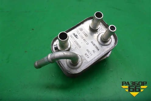 Радиатор топливный (3.0л CAS) (7L6203491D) для Volkswagen Touareg c 2002-2010г (Туарег)