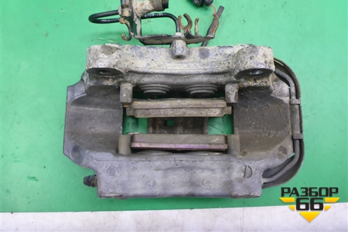 Суппорт задний левый (4х поршневой) для Volkswagen Touareg c 2002-2010г (Туарег)