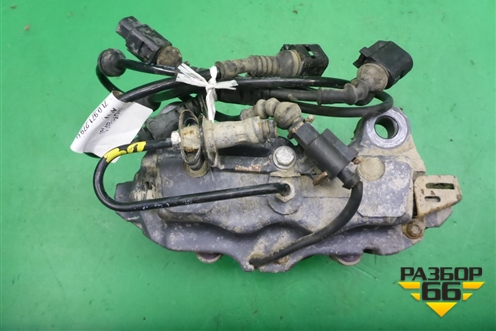 Суппорт задний правый (4х поршневой) для Volkswagen Touareg c 2002-2010г (Туарег)