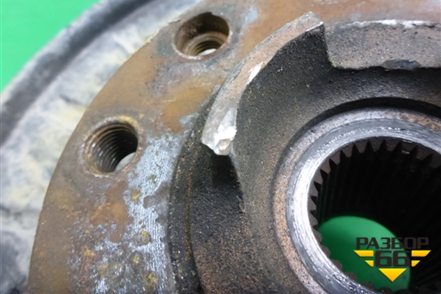 Кулак поворотный передний правый (7L0407258A) для Volkswagen Touareg c 2002-2010г (Туарег)