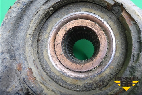 Кулак поворотный передний левый (7L0407257A) для Volkswagen Touareg c 2002-2010г (Туарег)