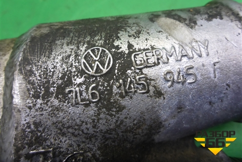 Патрубок интеркулера (3.0л CAS) (7L6145945F) для Volkswagen Touareg c 2002-2010г (Туарег)