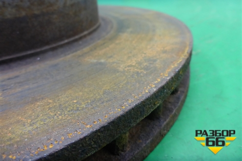 Диск тормозной передний вентилируемый для Volkswagen Touareg c 2002-2010г (Туарег)