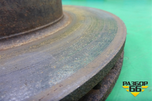 Диск тормозной передний вентилируемый для Volkswagen Touareg c 2002-2010г (Туарег)