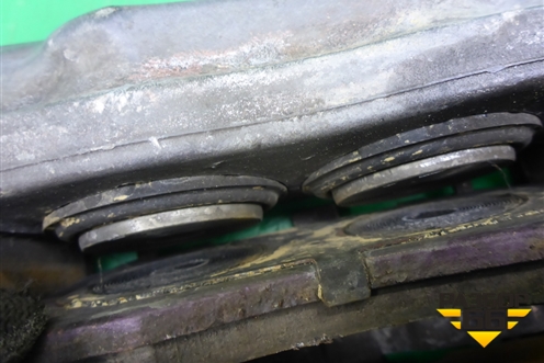 Суппорт передний левый (4х поршневой) для Volkswagen Touareg c 2002-2010г (Туарег)