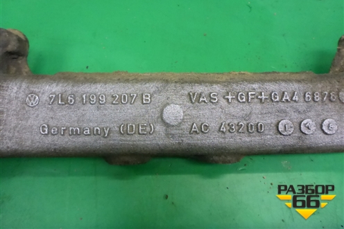 Балка передняя поперечная (крепления опор двигателя) (7L0199207B) для Volkswagen Touareg c 2002-2010г (Туарег)