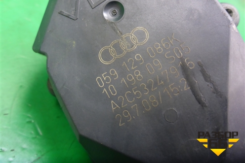 Механизм изменения длины впускного коллектора (левый 3.0л CAS) (059129086K) для Volkswagen Touareg c 2002-2010г (Туарег)