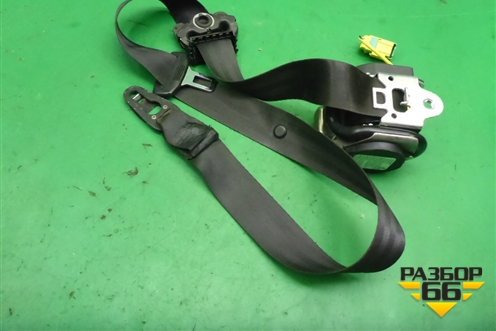 Ремень безопасности передний правый с пиропатроном (7L6857706A) для Volkswagen Touareg c 2002-2010г (Туарег)