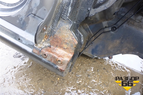 Лонжерон передний правый для Volkswagen Touareg c 2002-2010г (Туарег)