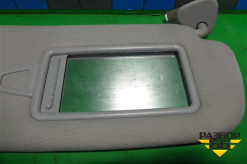 Козырёк солнцезащитный правый для Hyundai Grand Santa Fe с 2012-2018г (Гранд Санта Фе)