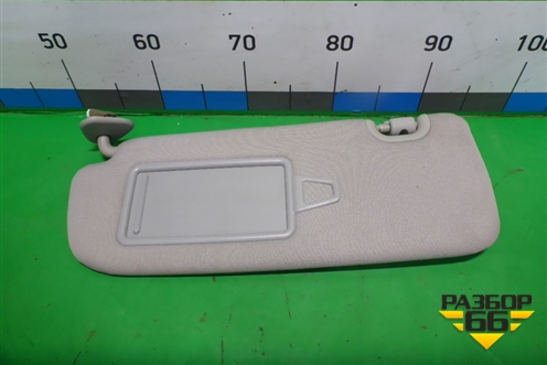 Козырёк солнцезащитный левый для Hyundai Grand Santa Fe с 2012-2018г (Гранд Санта Фе)