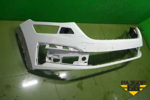 Бампер передний (под омыватели) (562807221) для Skoda Kodiaq с 2017г (Кодиак)