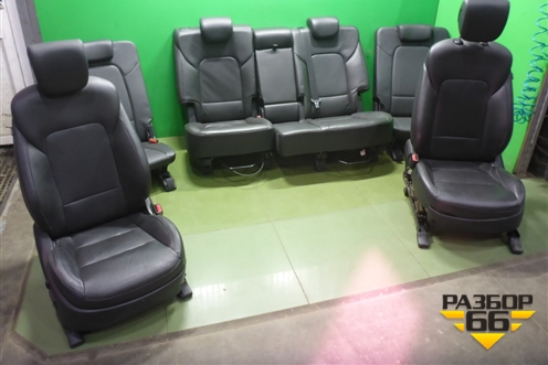 Сиденья комплект (AIR BAG подогрев электро регулировка) для Hyundai Grand Santa Fe с 2012-2018г (Гранд Санта Фе)