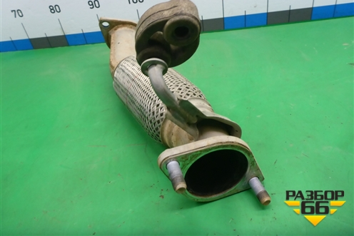 Приёмная труба глушителя (2.2 л D4HB) (286102W550) для Hyundai Grand Santa Fe с 2012-2018г (Гранд Санта Фе)