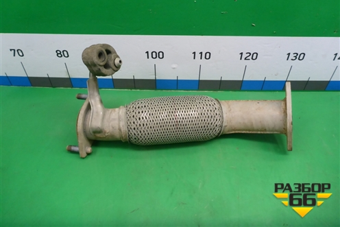 Приёмная труба глушителя (2.2 л D4HB) (286102W550) для Hyundai Grand Santa Fe с 2012-2018г (Гранд Санта Фе)