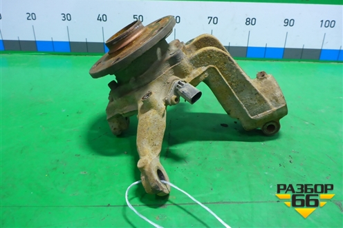 Кулак поворотный передний левый (посадочное амортизатора 55 mm) (1K0407255AA) для Skoda Octavia (А5) с 2004-2013г (Октавия)