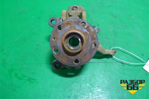 Кулак поворотный передний левый (посадочное амортизатора 55 mm) (1K0407255AA) для Skoda Octavia (А5) с 2004-2013г (Октавия)