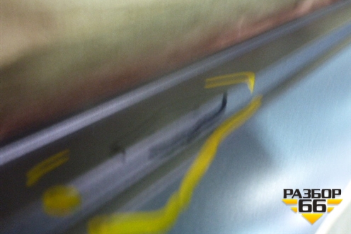 Накладка на порог наружная правая (новая универсал) (8K9853560) для Audi A4 (В8) Allroad Quattro с 2009-2016г (А4)