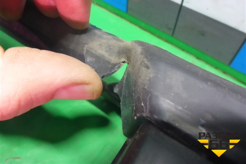 Воздуховод радиатора нижний (A1675052500) для Mercedes Benz GLS-Klass X167 с 2019г (ГЛС)