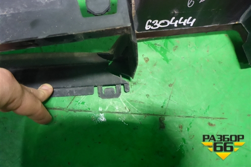 Воздуховод радиатора нижний (A1675052500) для Mercedes Benz GLS-Klass X167 с 2019г (ГЛС)